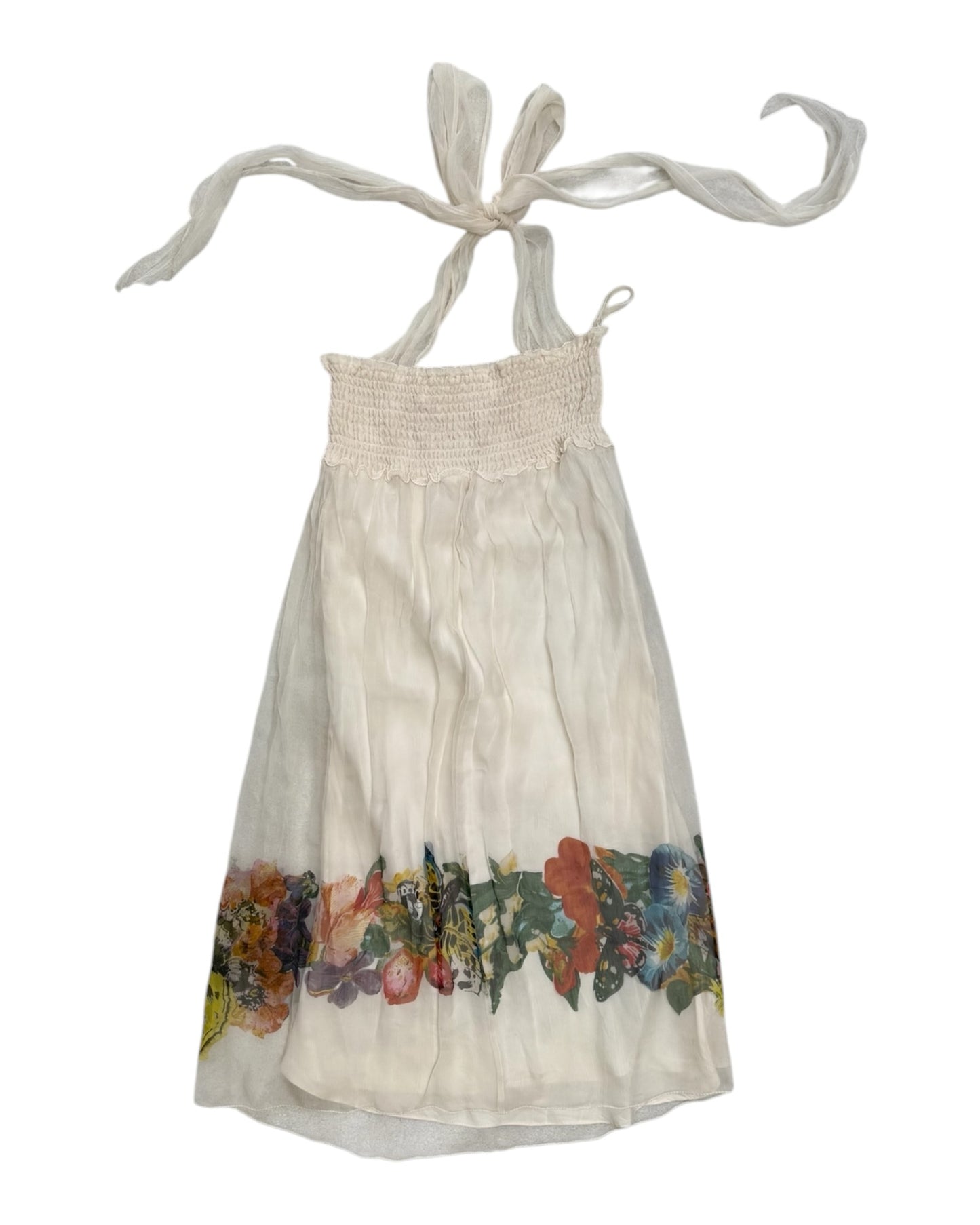 Vintage Studio M Silk Halter Dress