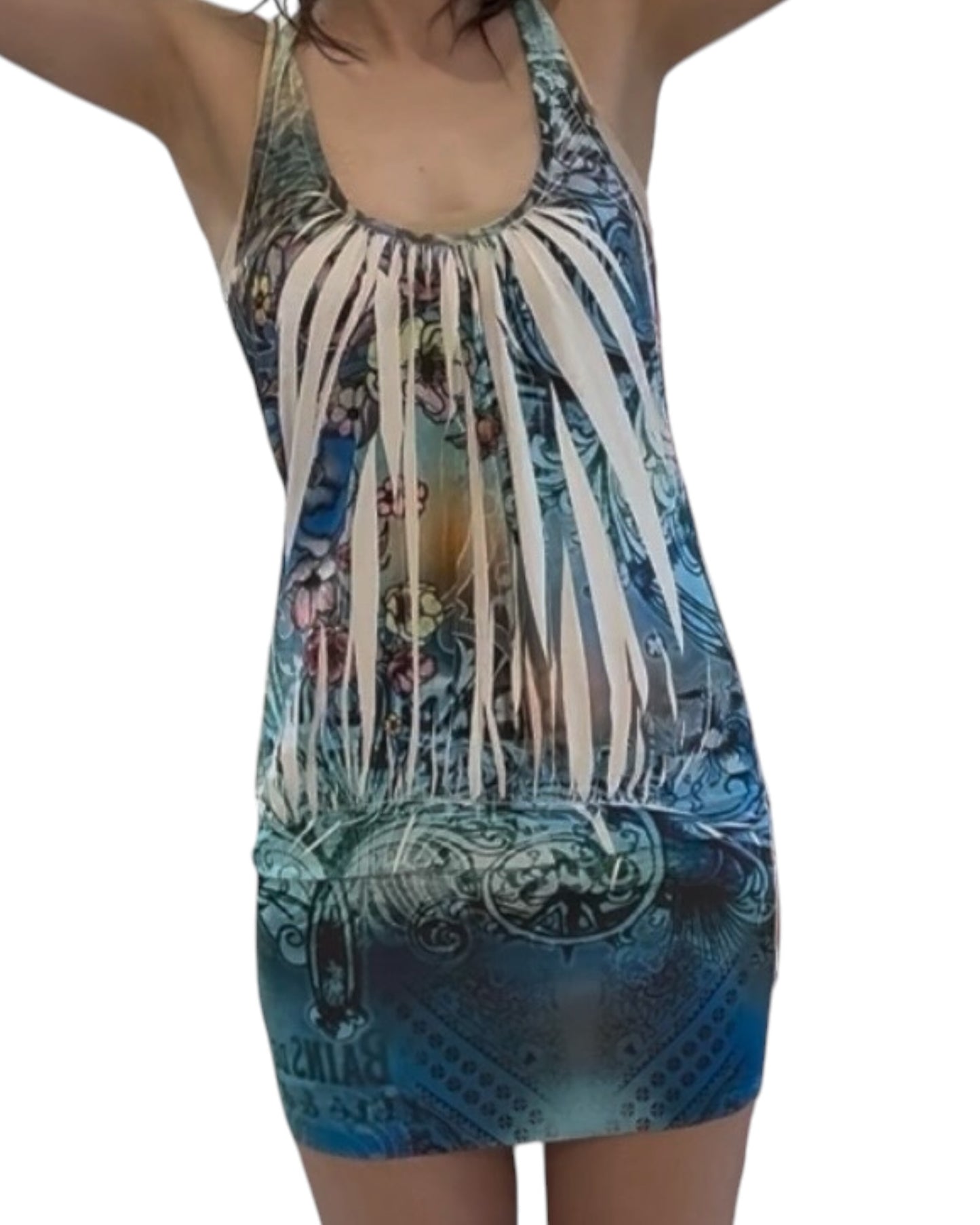 Vintage Y2K Dolman Dress