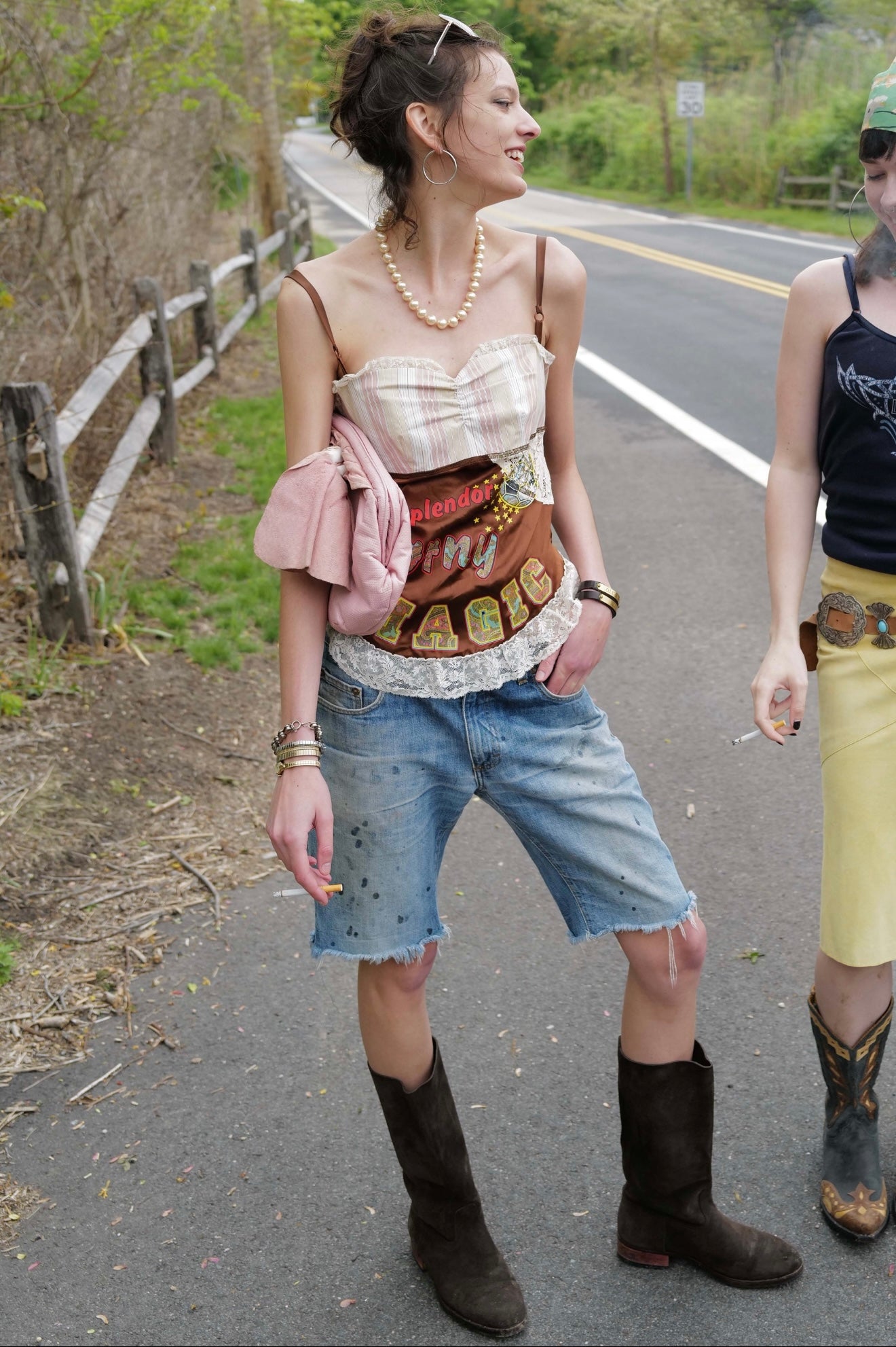 RARE Vintage 2000 D&G Bustier Top