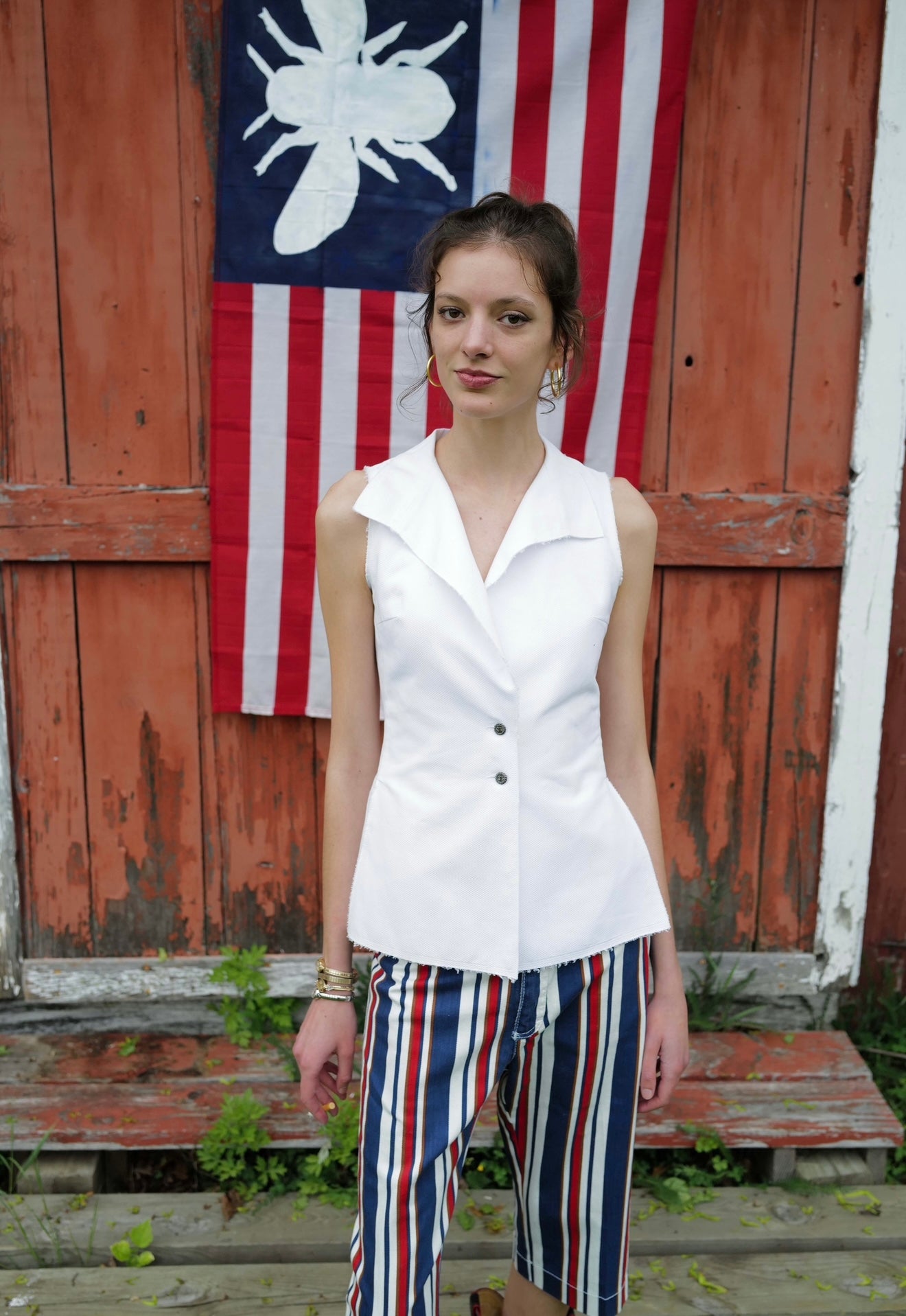 Vintage 2007 Chanel Denim Vest