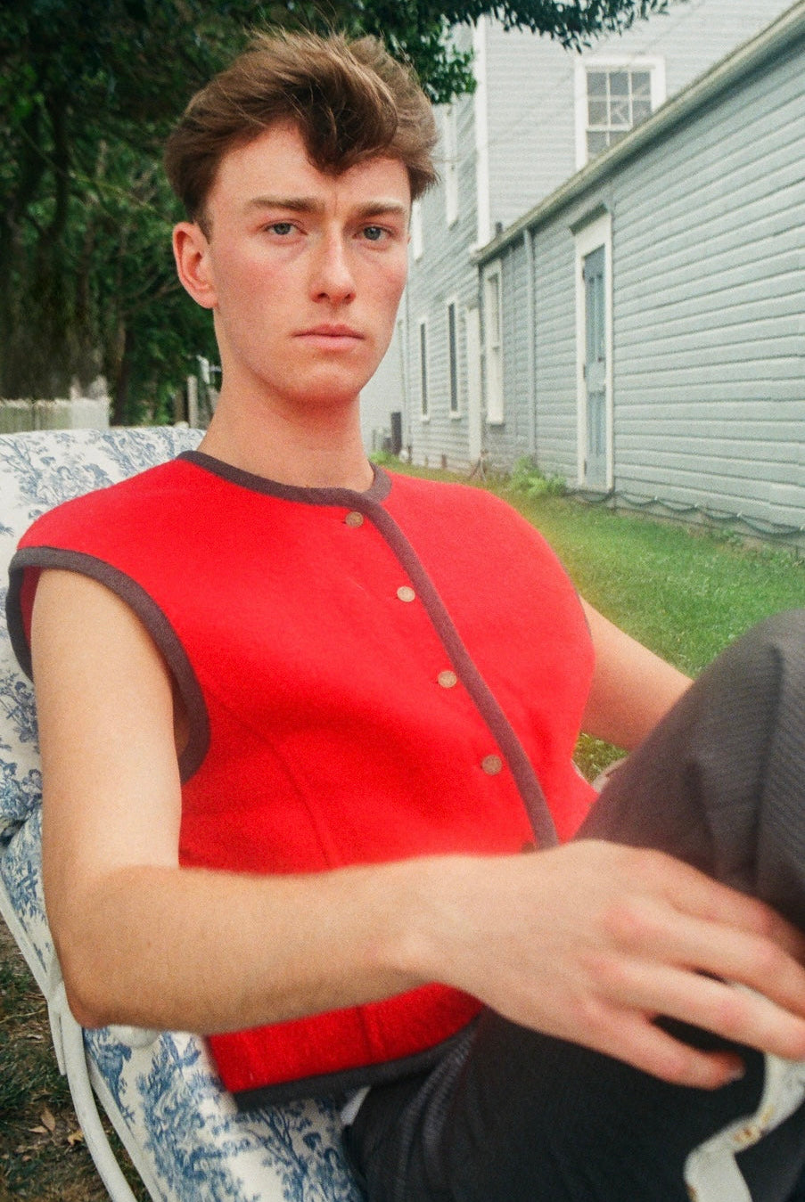 Vintage 1980 Guy Laroche Wool Vest