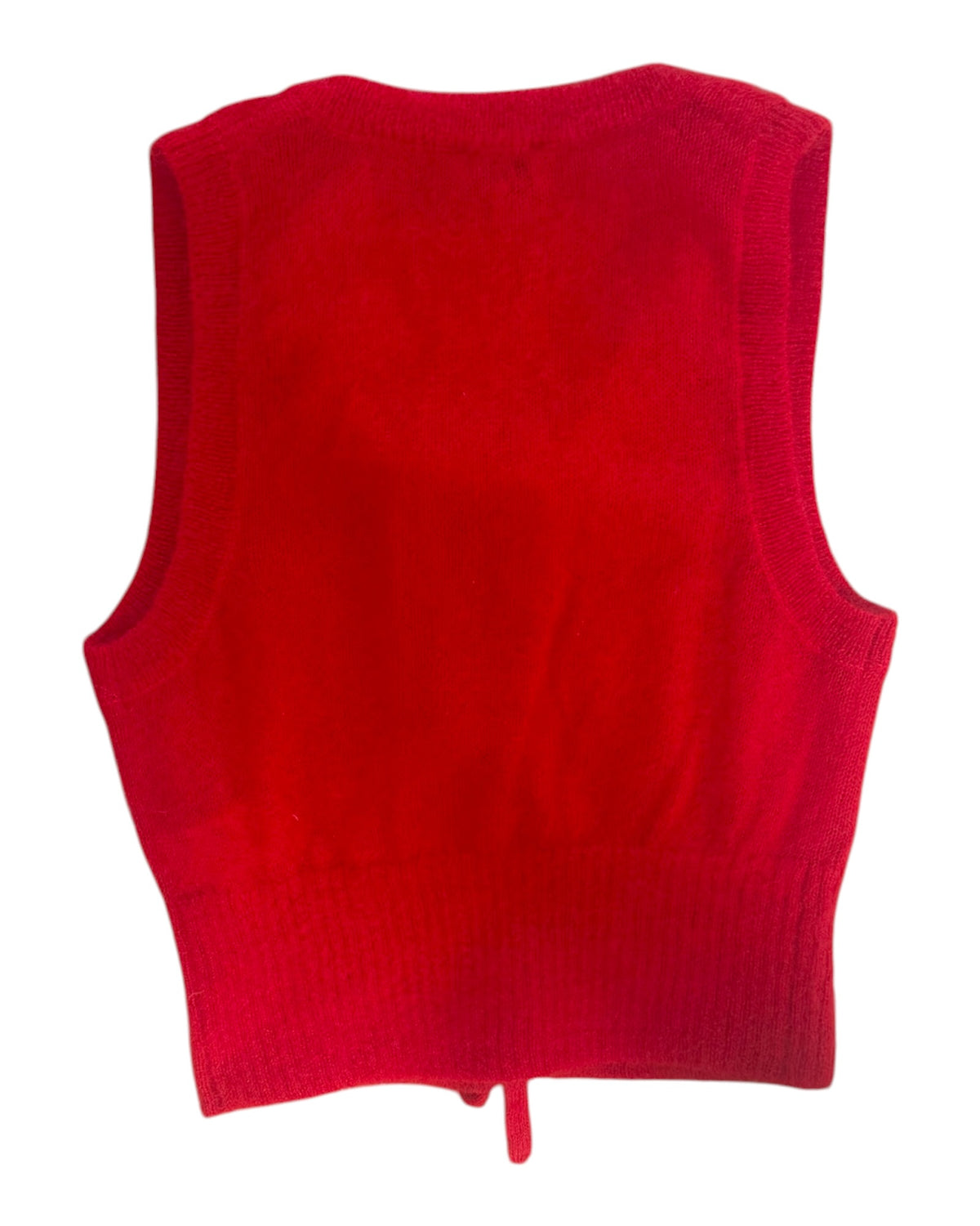 Pre-Loved Ganni Red Sweater Vest