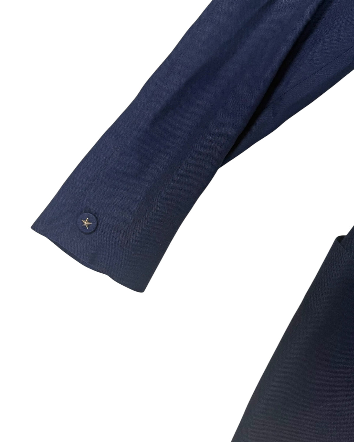 Vintage Thierry Mugler Navy Blue Blazer
