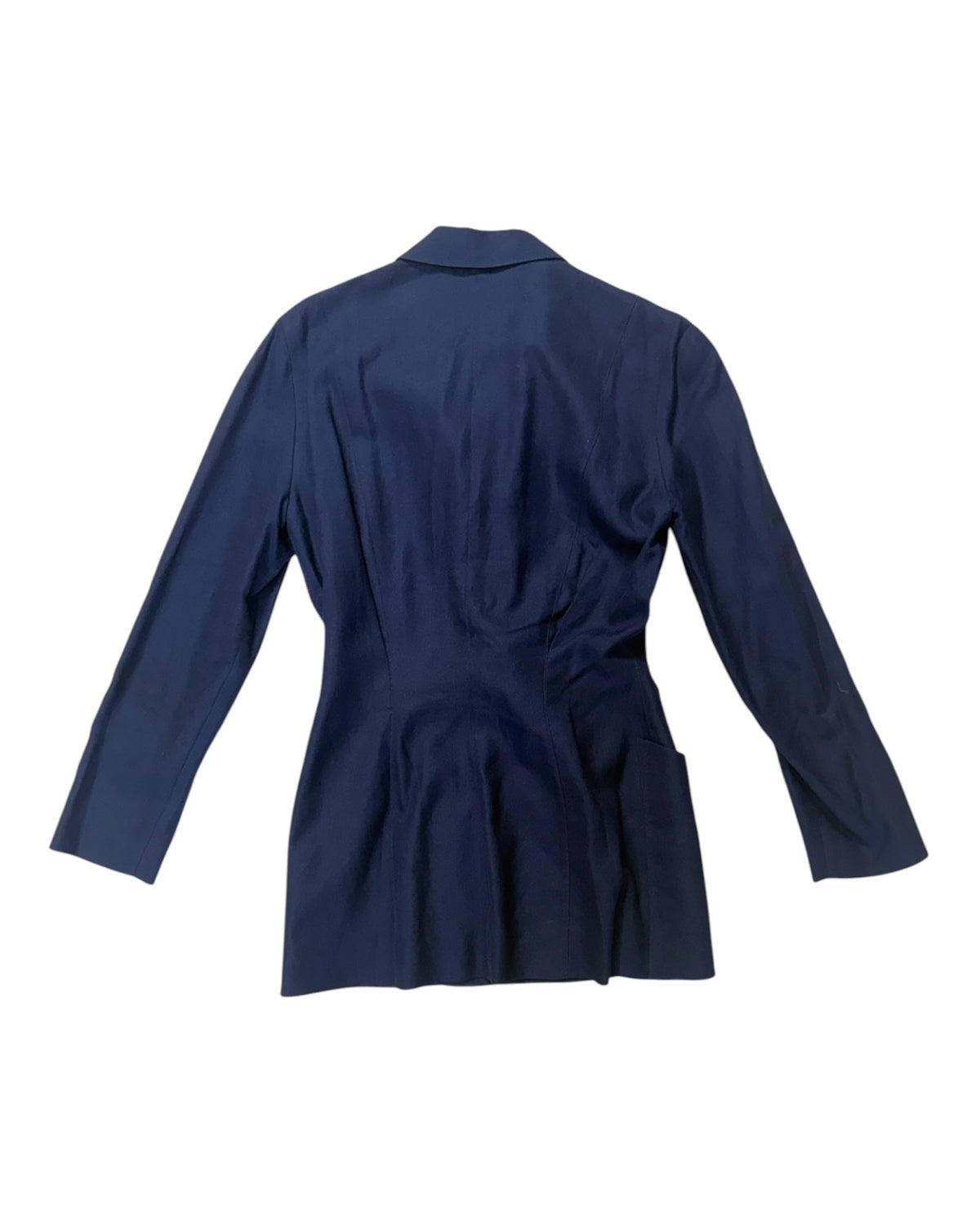 Vintage Thierry Mugler Navy Blue Blazer