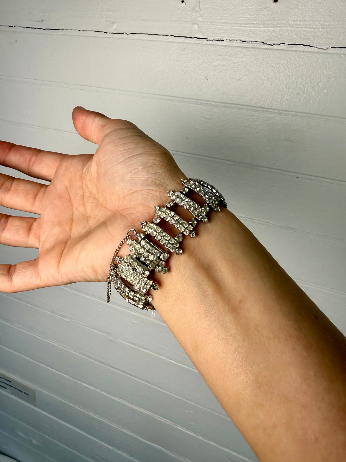 Vintage WEISS Crystal Bracelet