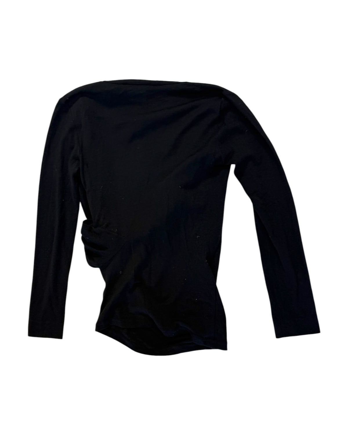 Vintage Givenchy Black Cowl Neck Top