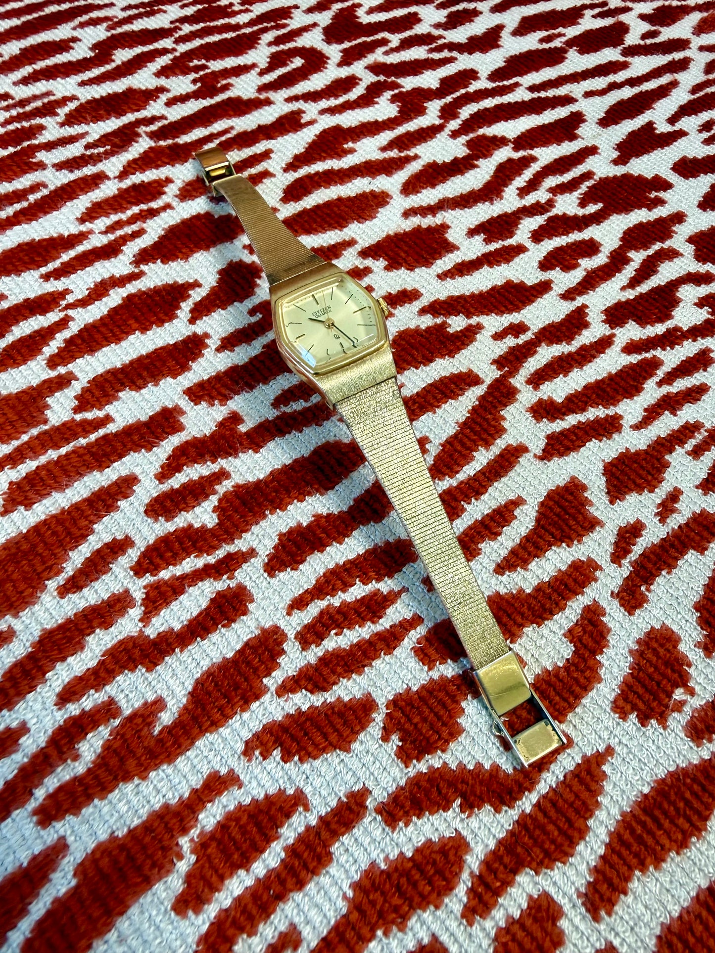 Vintage Citizen Quartz Gold Watch