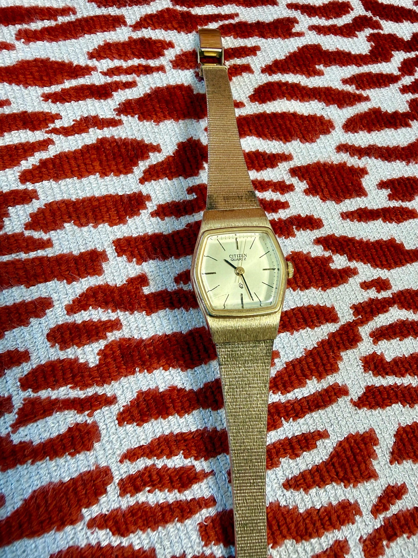 Vintage Citizen Quartz Gold Watch