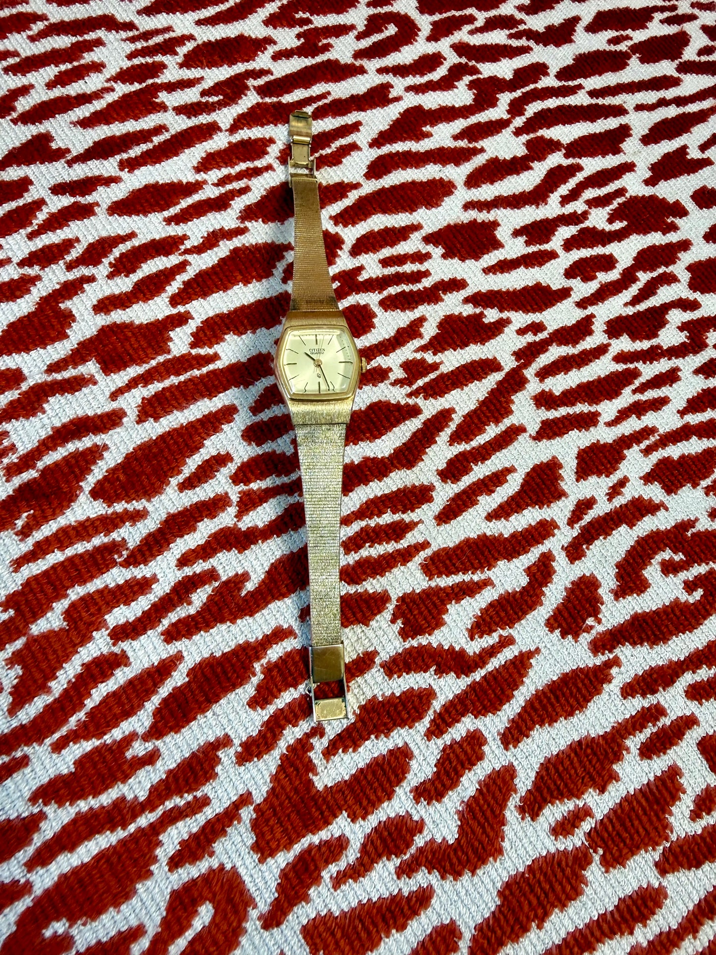 Vintage Citizen Quartz Gold Watch