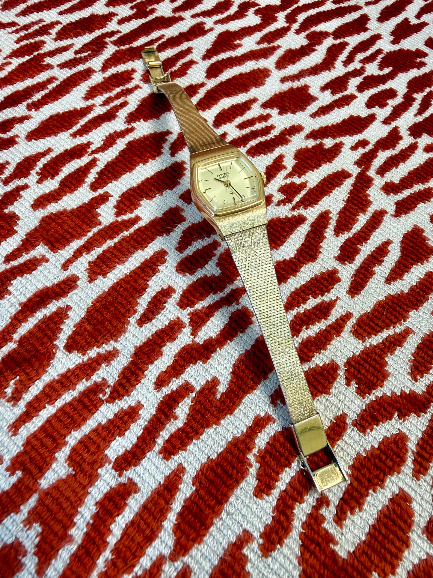 Vintage Citizen Quartz Gold Watch