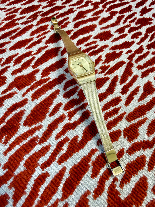 Vintage Citizen Quartz Gold Watch
