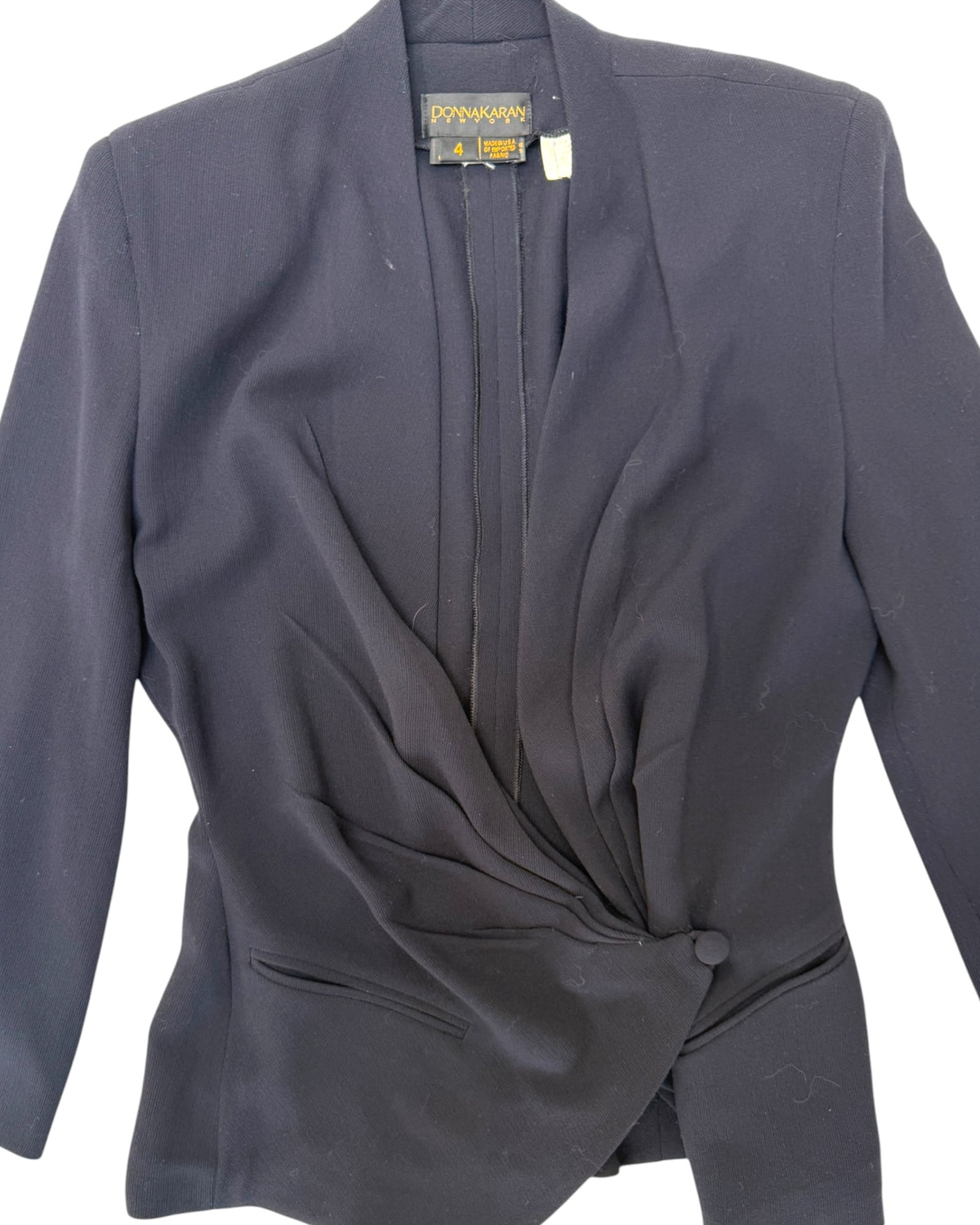 Vintage Donna Karen Navy Blue Blazer