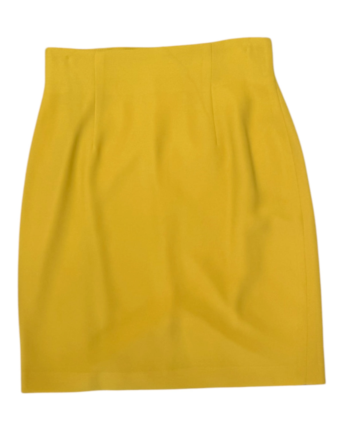 Vintage Caché Yellow Mini Skirt