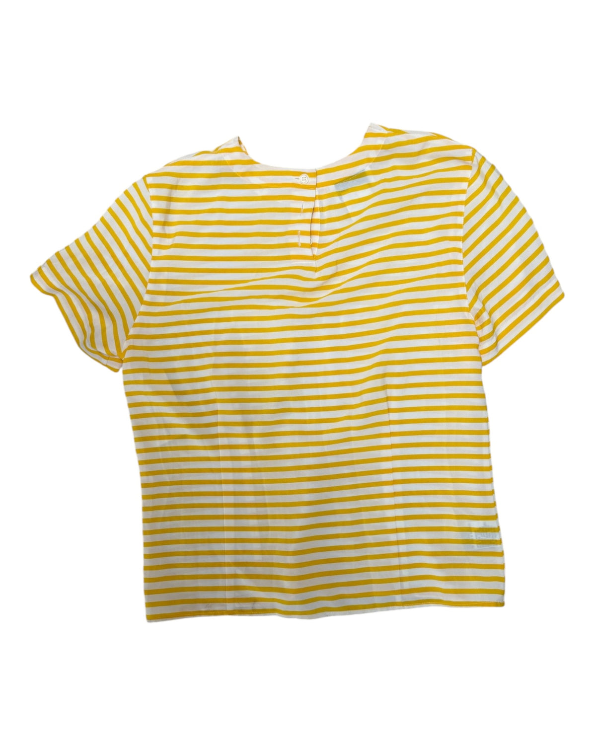 Vintage Rena Rowan for Saville Row Yellow Stripe Top