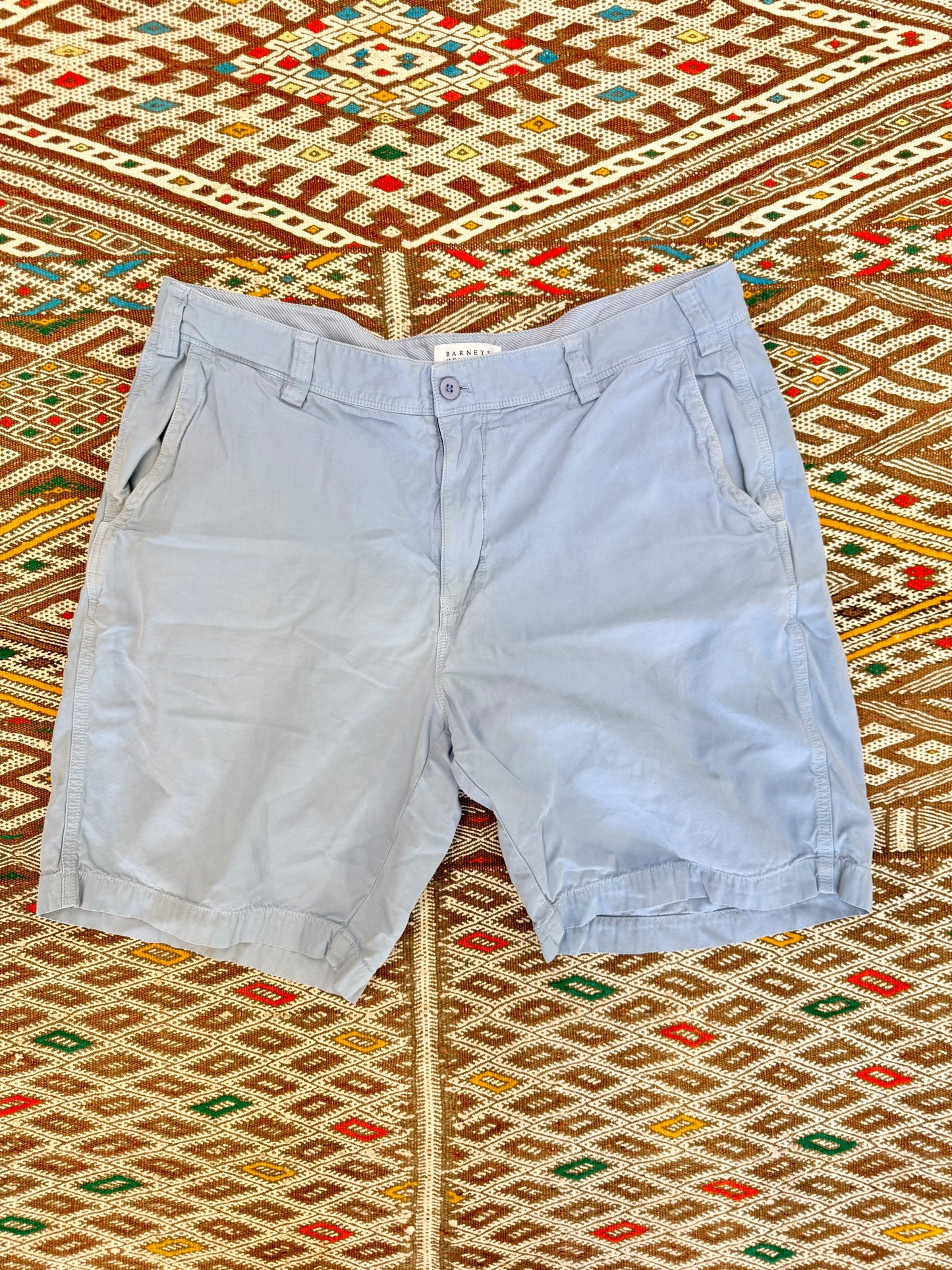 Vintage Barney's New York Blue Shorts