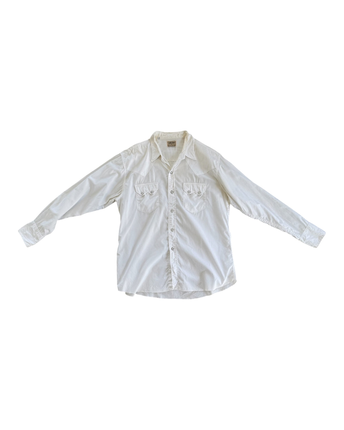Vintage White Western Shirt