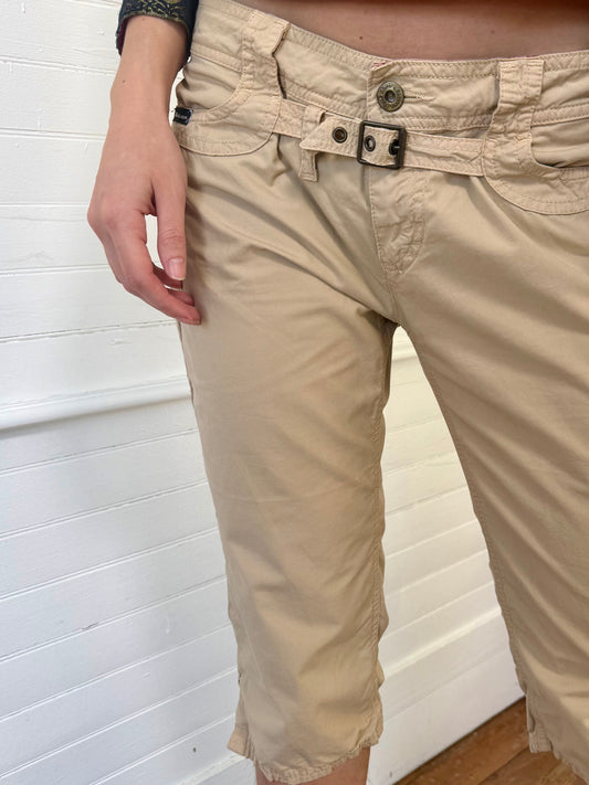 Vintage D&G Tan Capri Pants