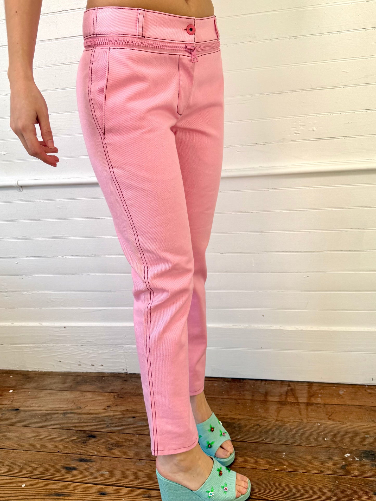 Vintage 2000 Miu Miu Pink Jeans