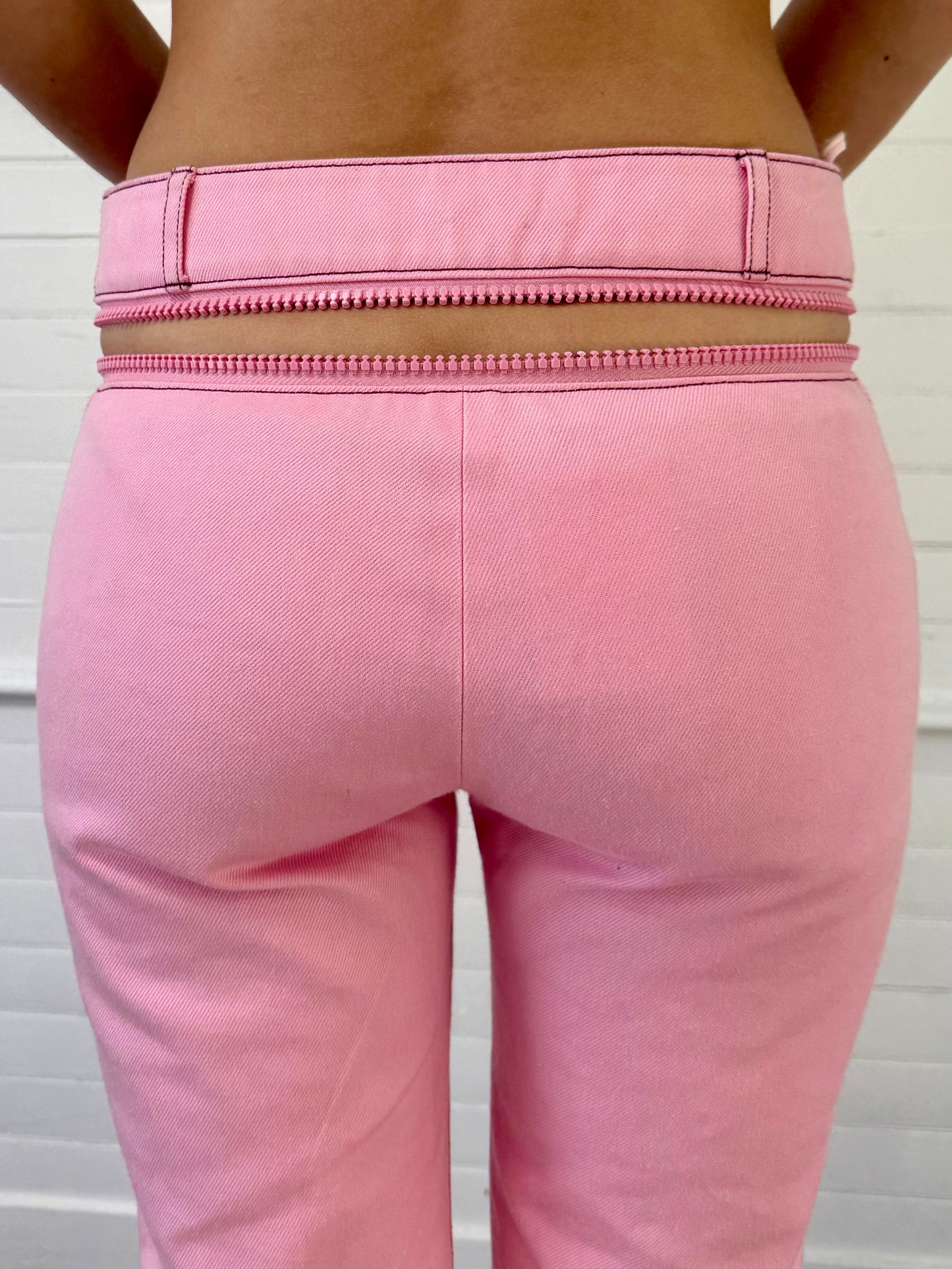 Vintage 2000 Miu Miu Pink Jeans