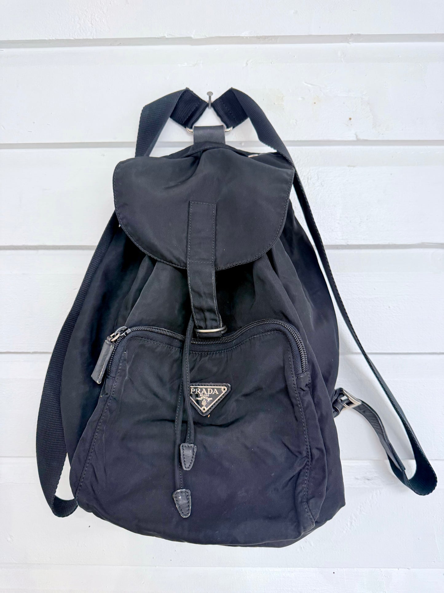 Vintage 1990s Prada Nylon Backpack