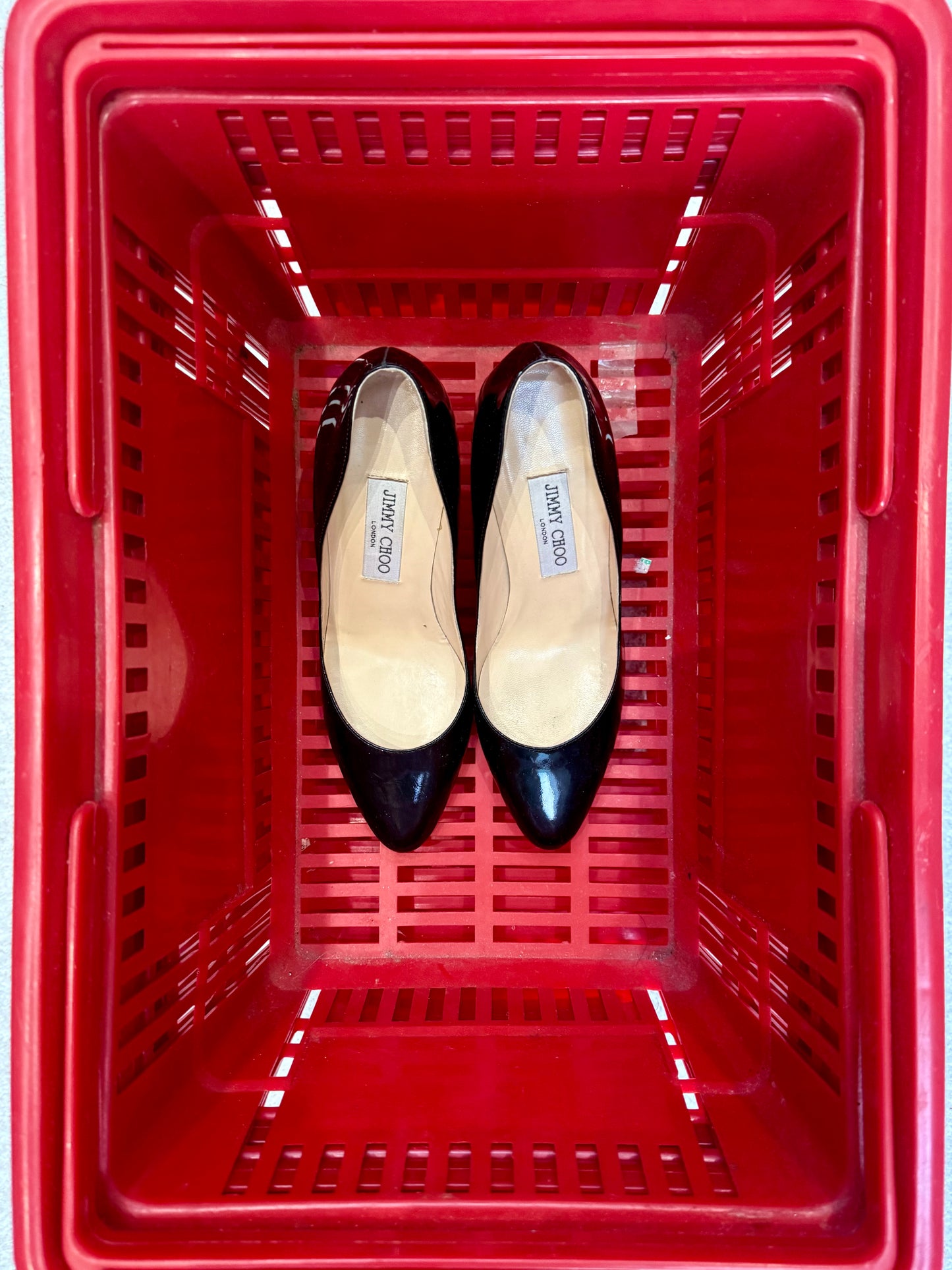 Vintage Jimmy Choo Patent Leather Pumps