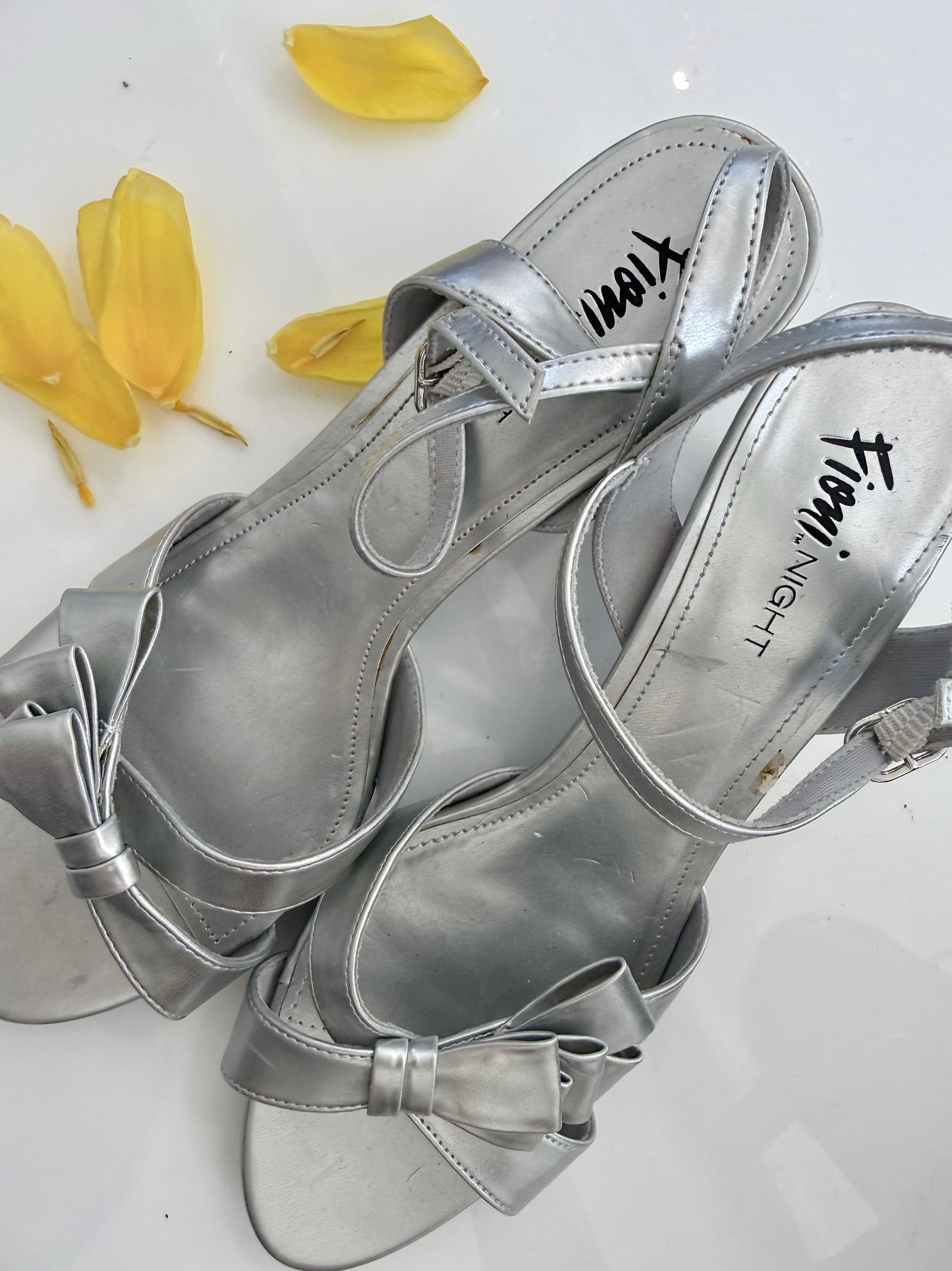 Vintage Silver Sandals