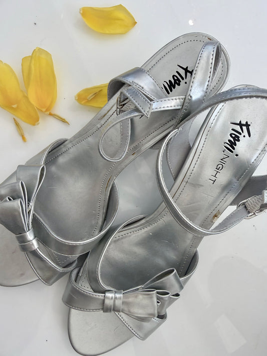 Vintage Silver Sandals