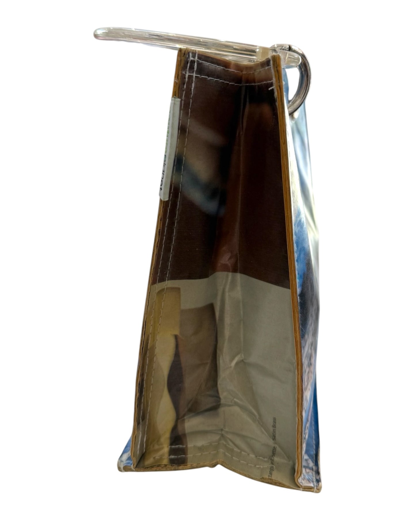 Vintage Reworked Newspaper Bag