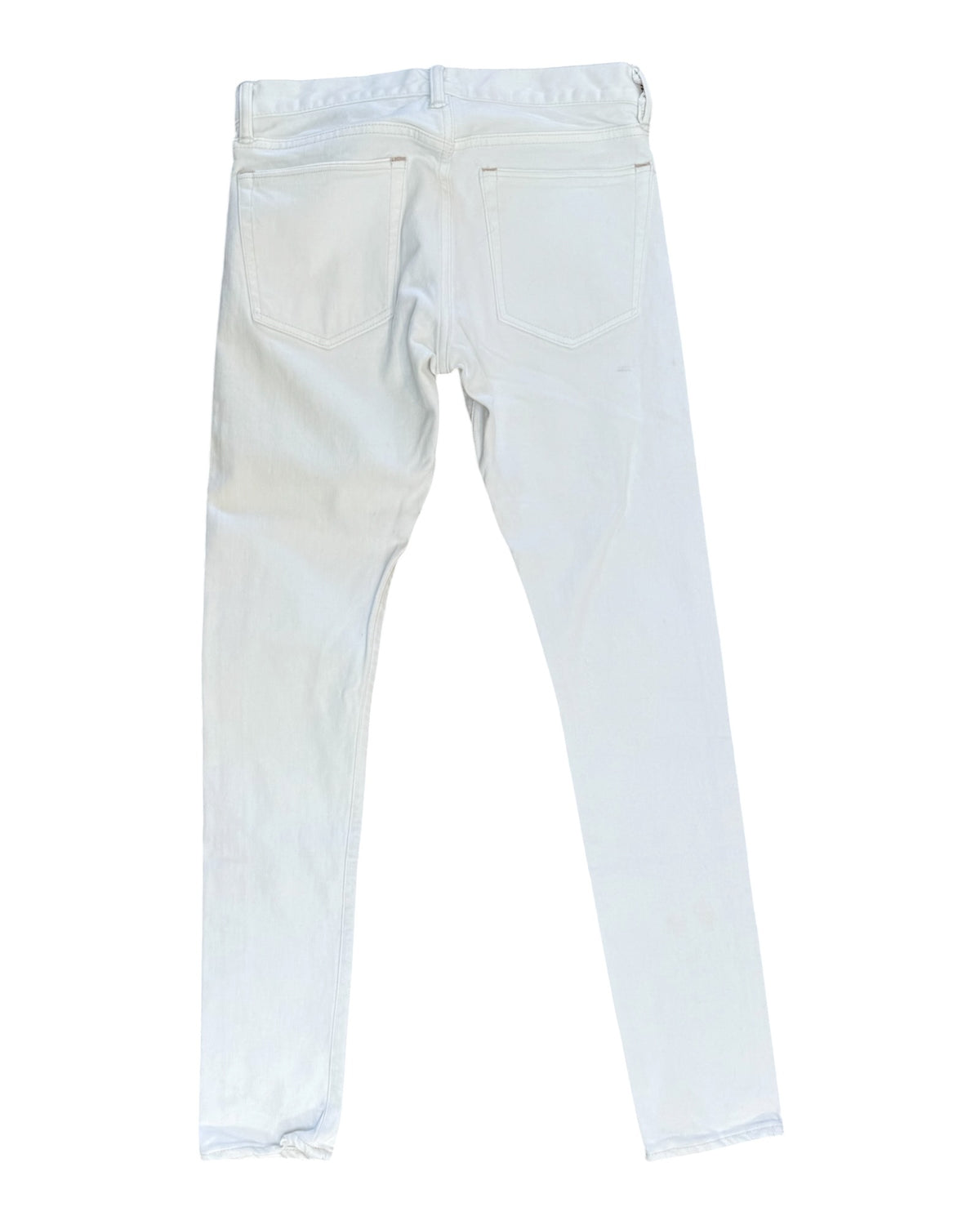 Pre-Loved RRL Ralph Lauren White Skinny Jeans