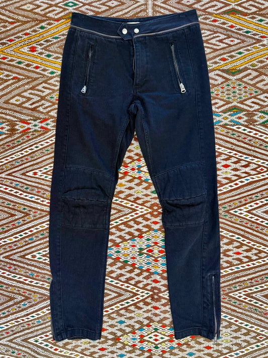 Pre-Loved Isabel Marant X H&M Charcoal Moto Pants