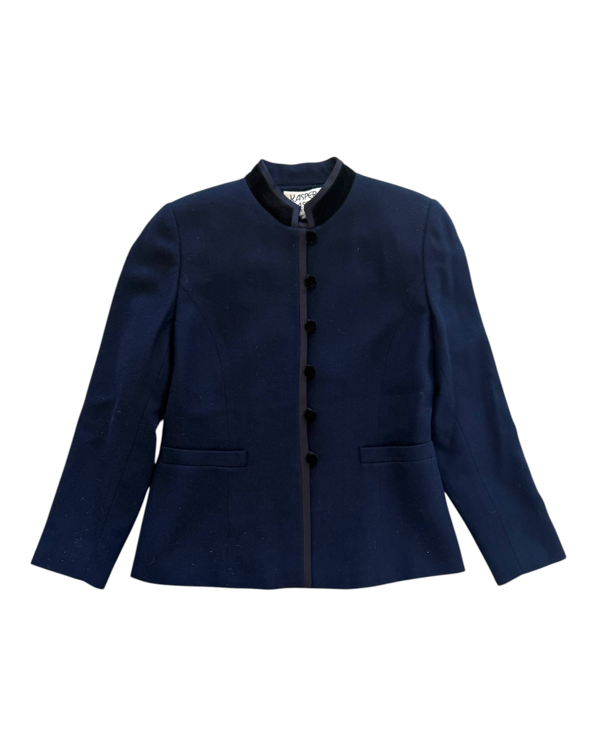Vintage Kasper Navy Military Jacket