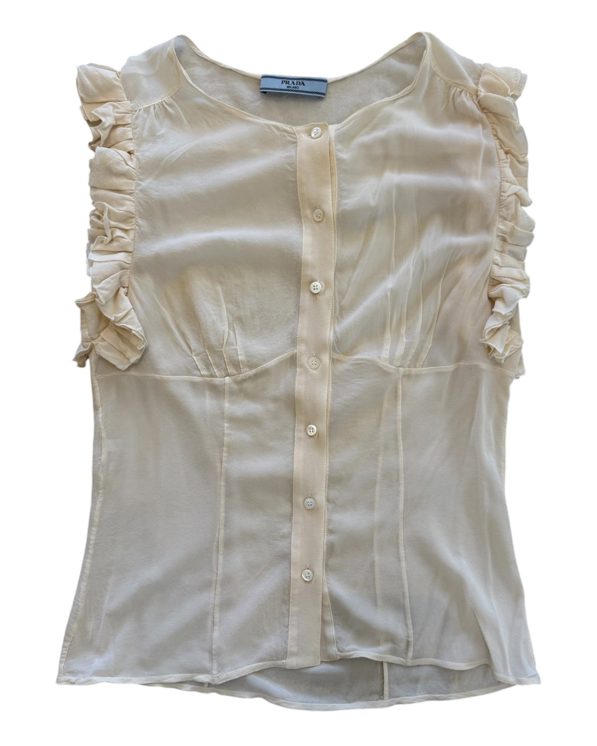 Vintage Prada Silk Blouse