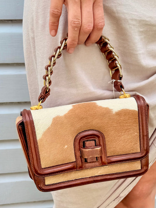 Vintage 1960s Calfskin Handbag