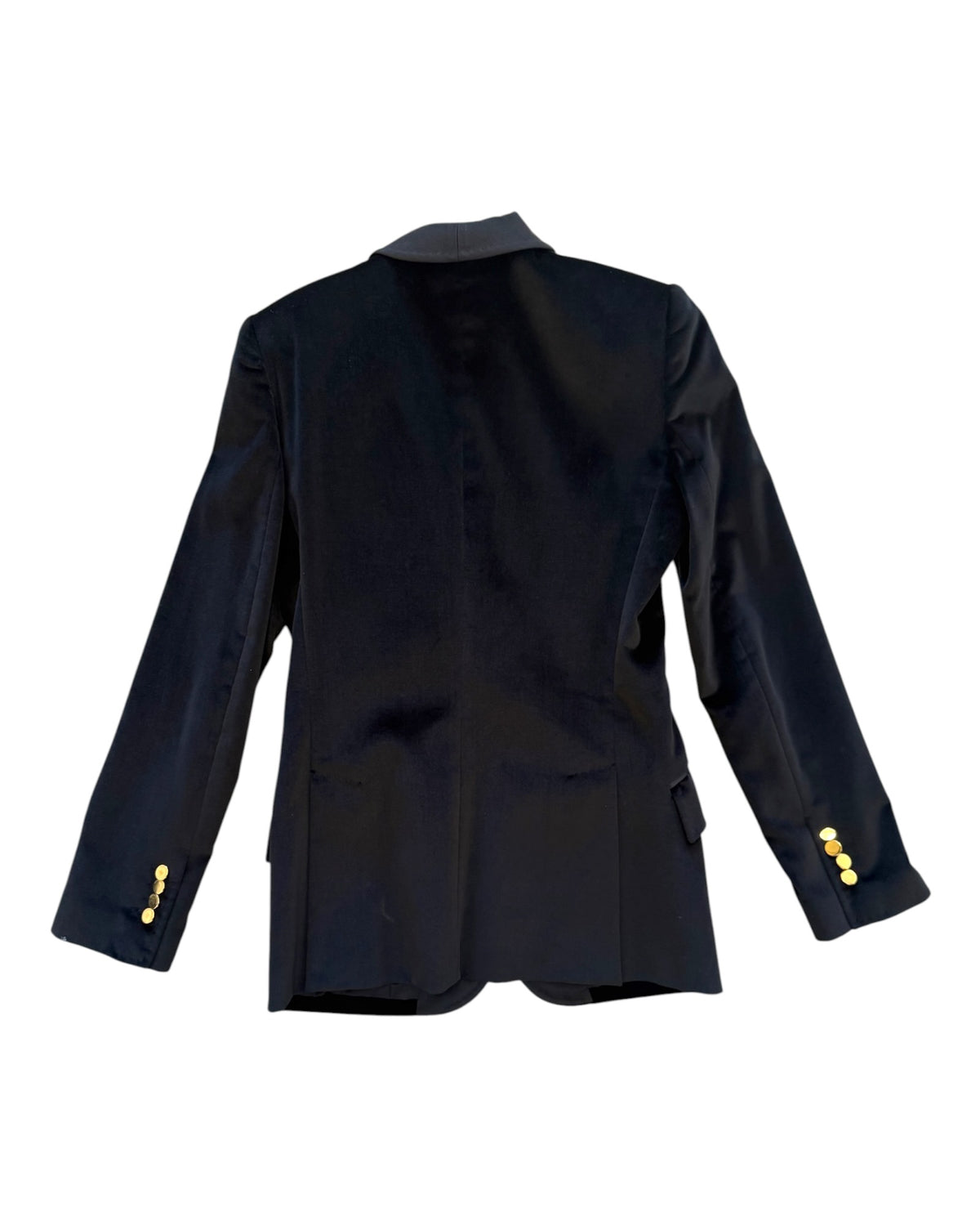 Vintage Dolce & Gabbana Black Velvet Blazer