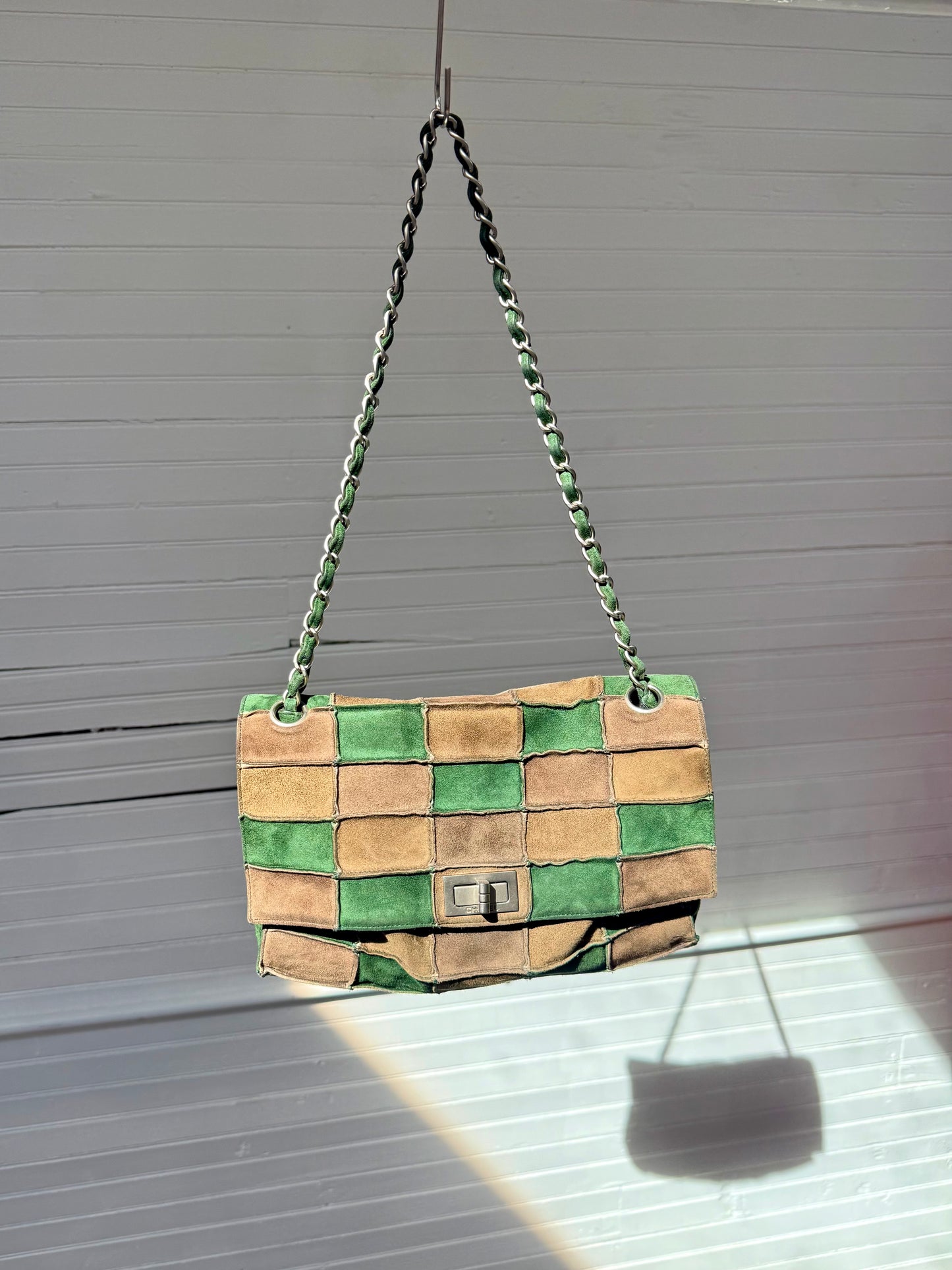 RARE Vintage 1997 Chanel Patchwork Flap Bag