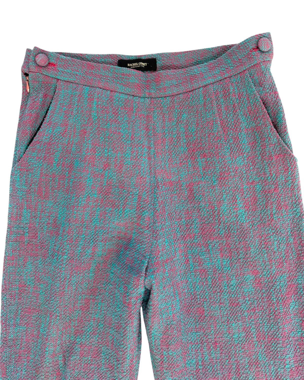 Pre-Loved Rachel Comey Blue and Pink Tweed Pants
