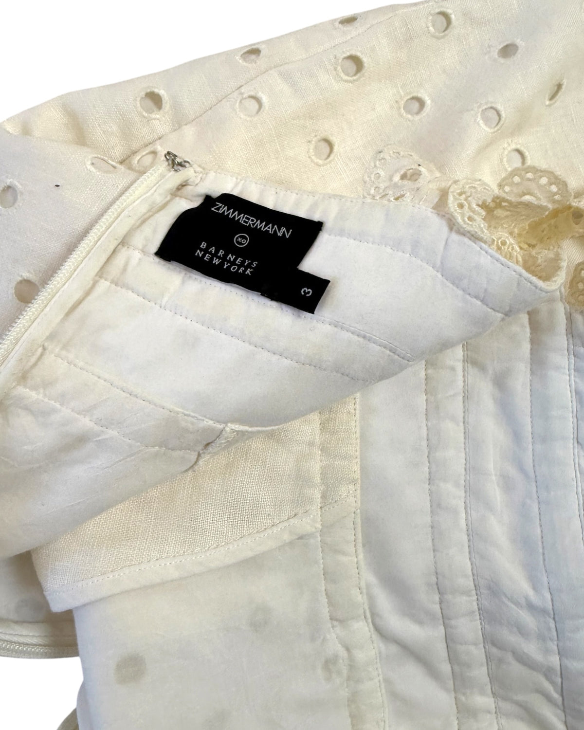 Pre-Loved Zimmerman Eyelet Jumpsuit