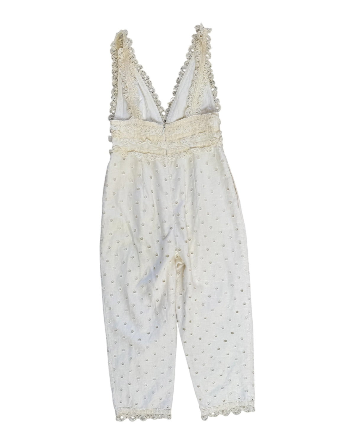 Pre-Loved Zimmerman Eyelet Jumpsuit