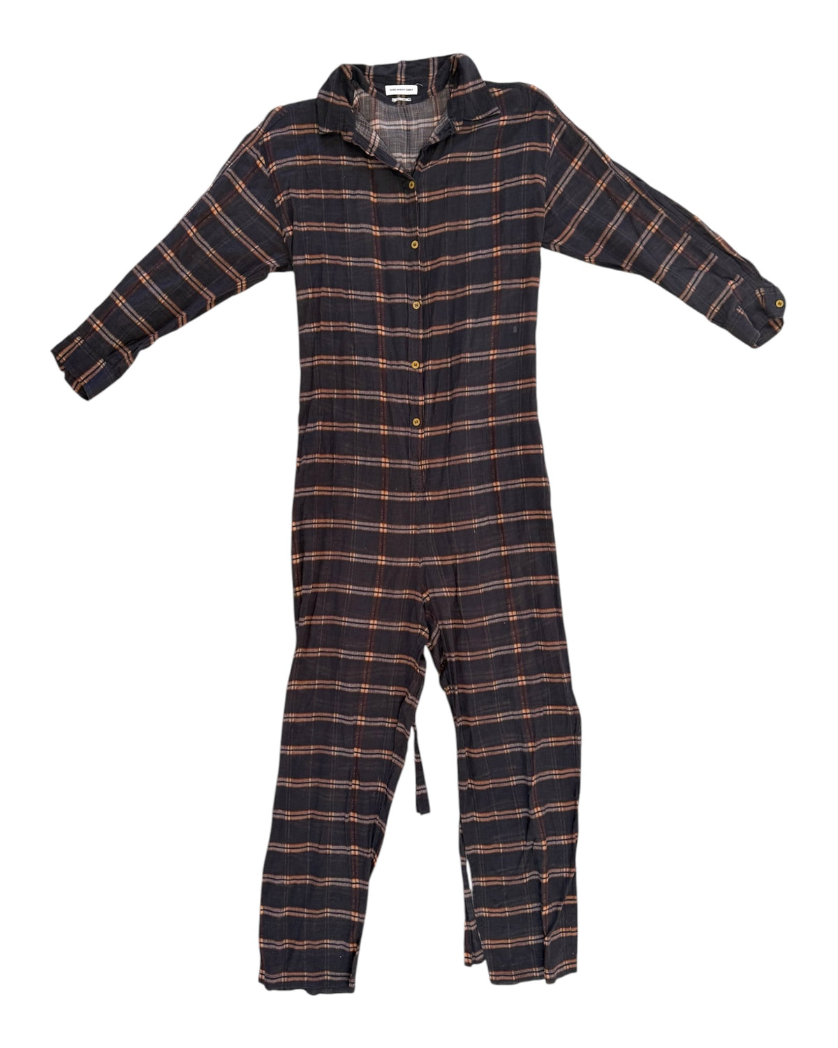 Vintage Isabel Marant Plaid Jumpsuit