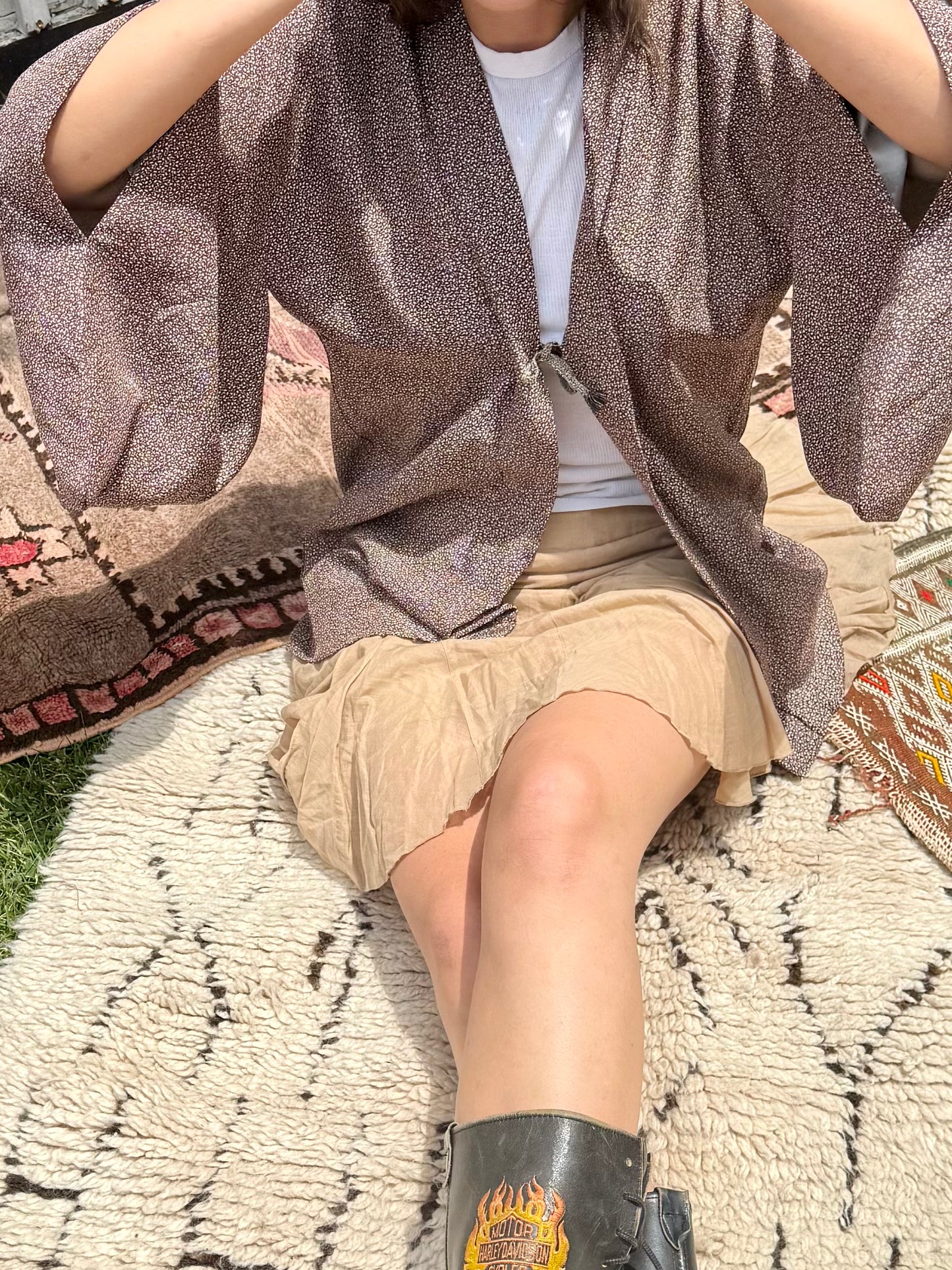Vintage Short Kimono