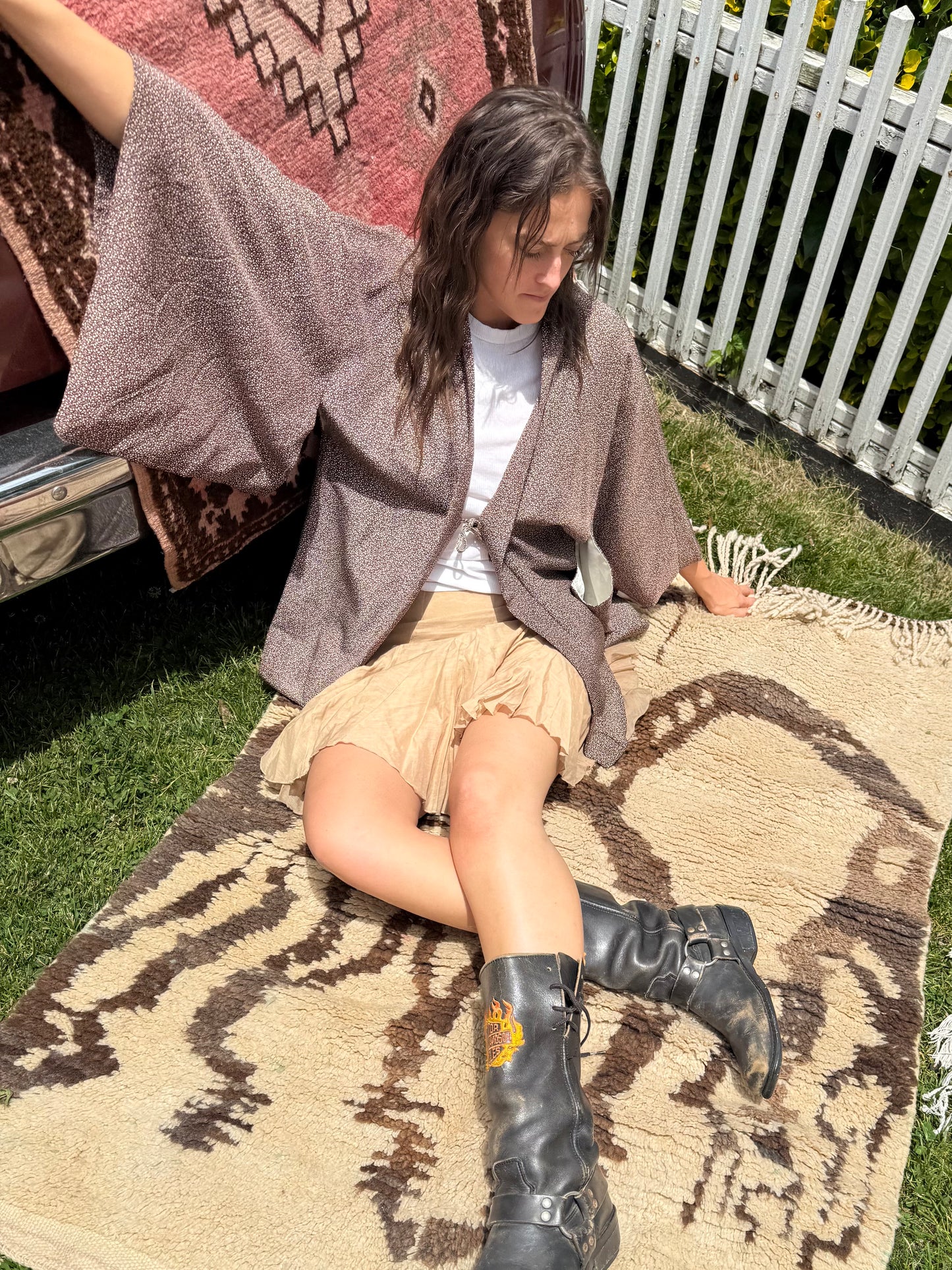 Vintage Short Kimono