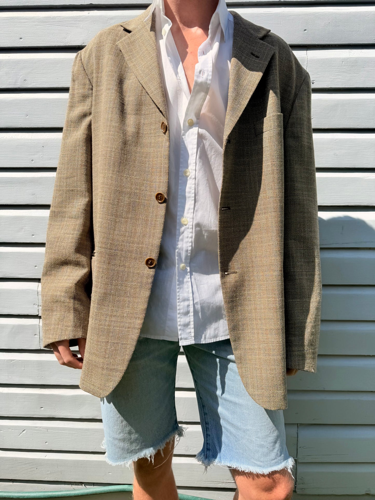 Vintage Missoni Plaid Suit Jacket