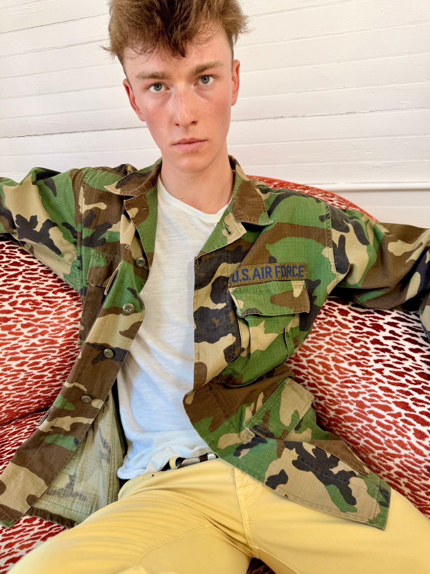 Vintage U.S. Air Force Camouflage Jacket