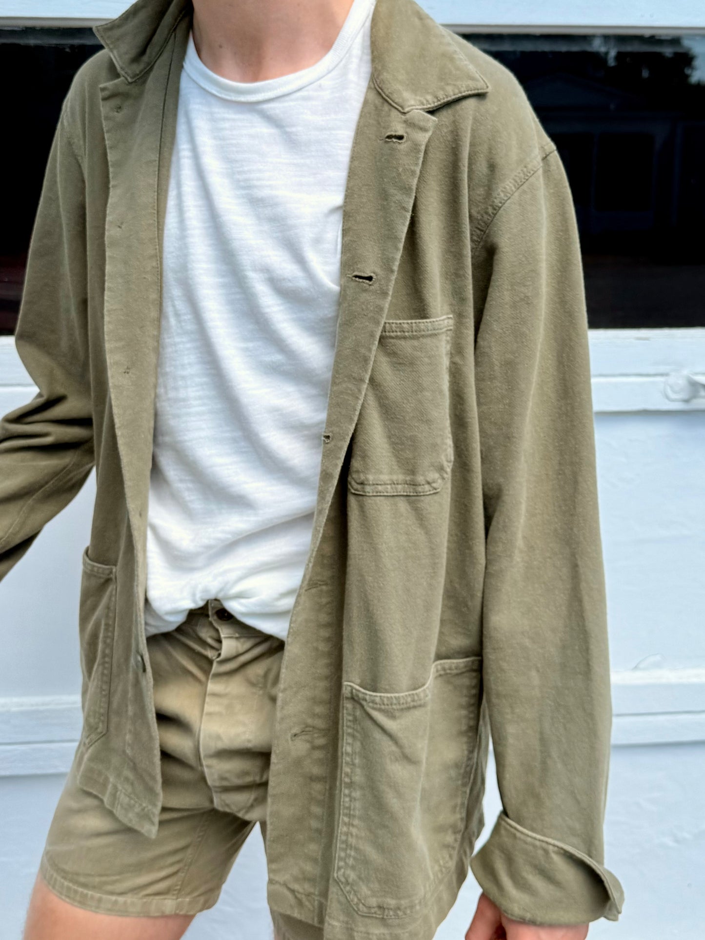 Pre-Loved Uniqlo Army Green Jacket