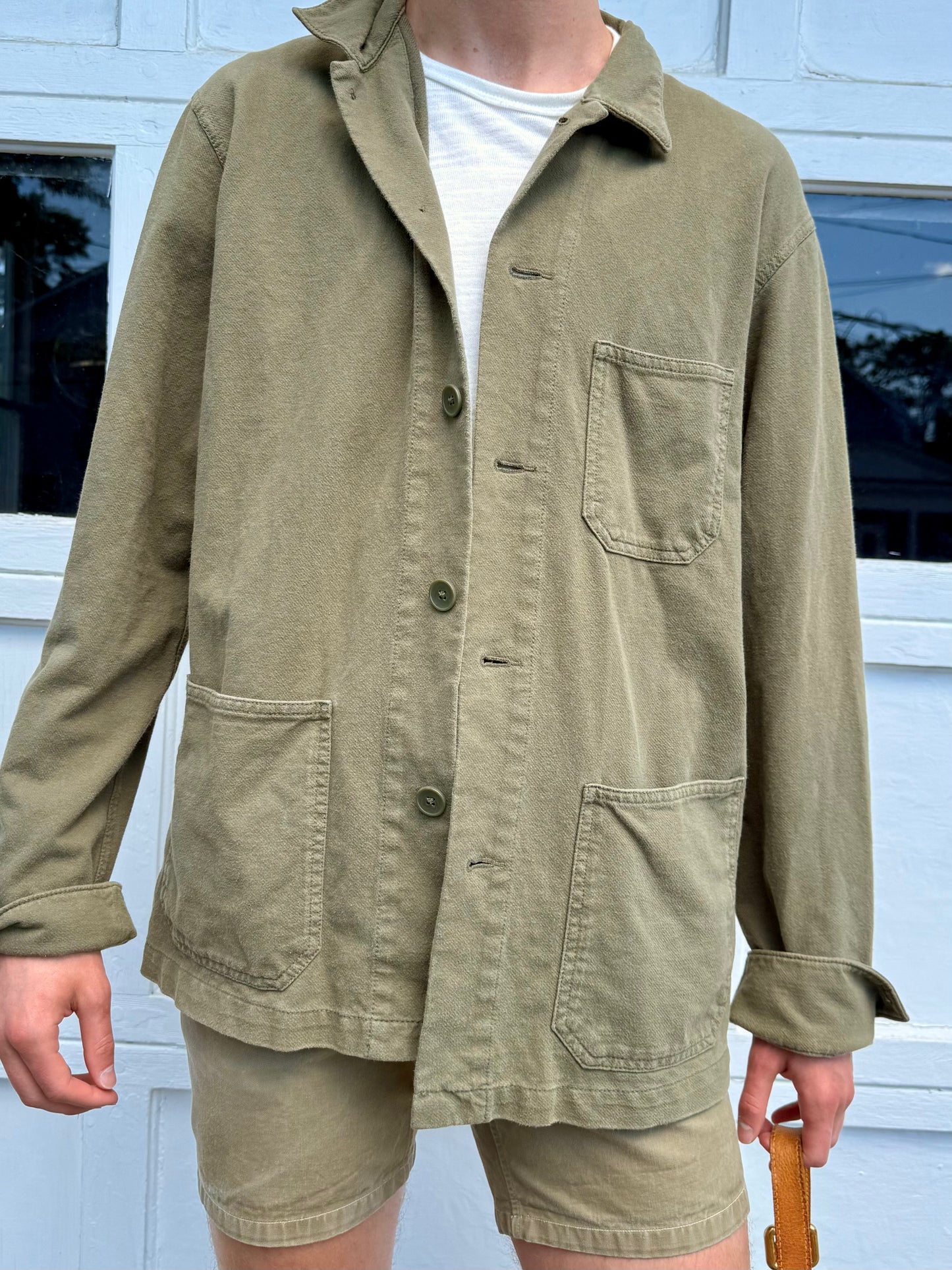 Pre-Loved Uniqlo Army Green Jacket