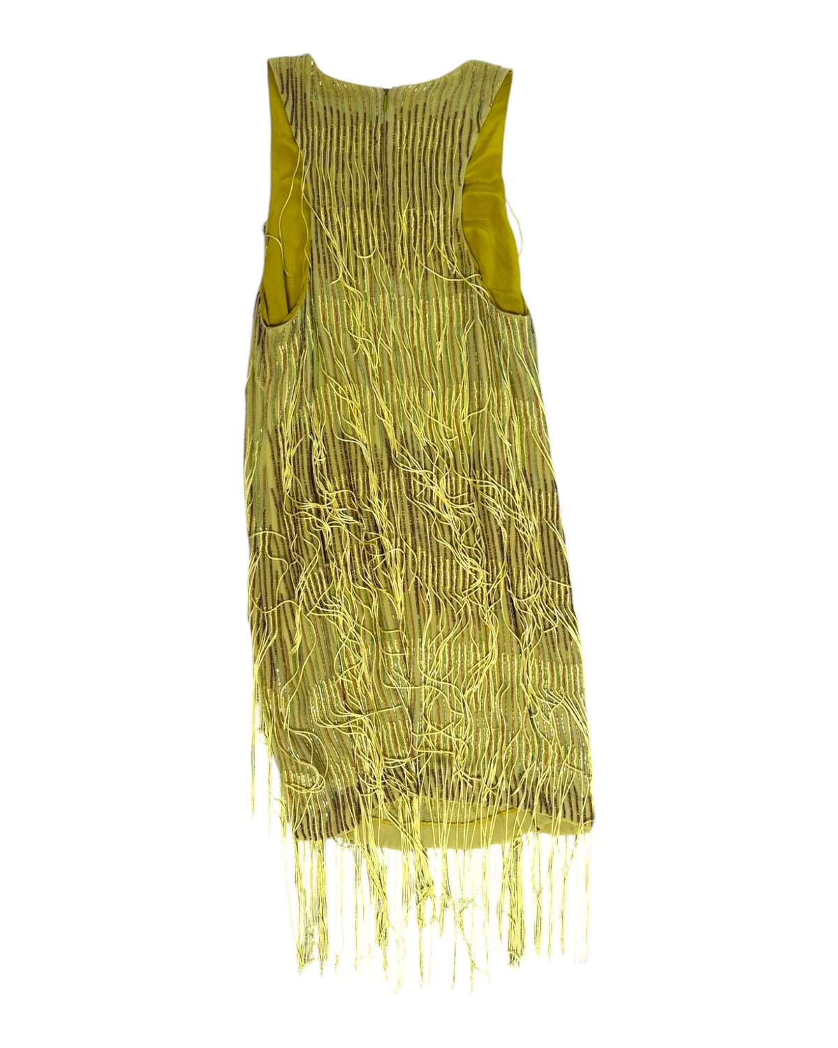 Vintage Barbara Bui Beaded Fringe Mini Dress
