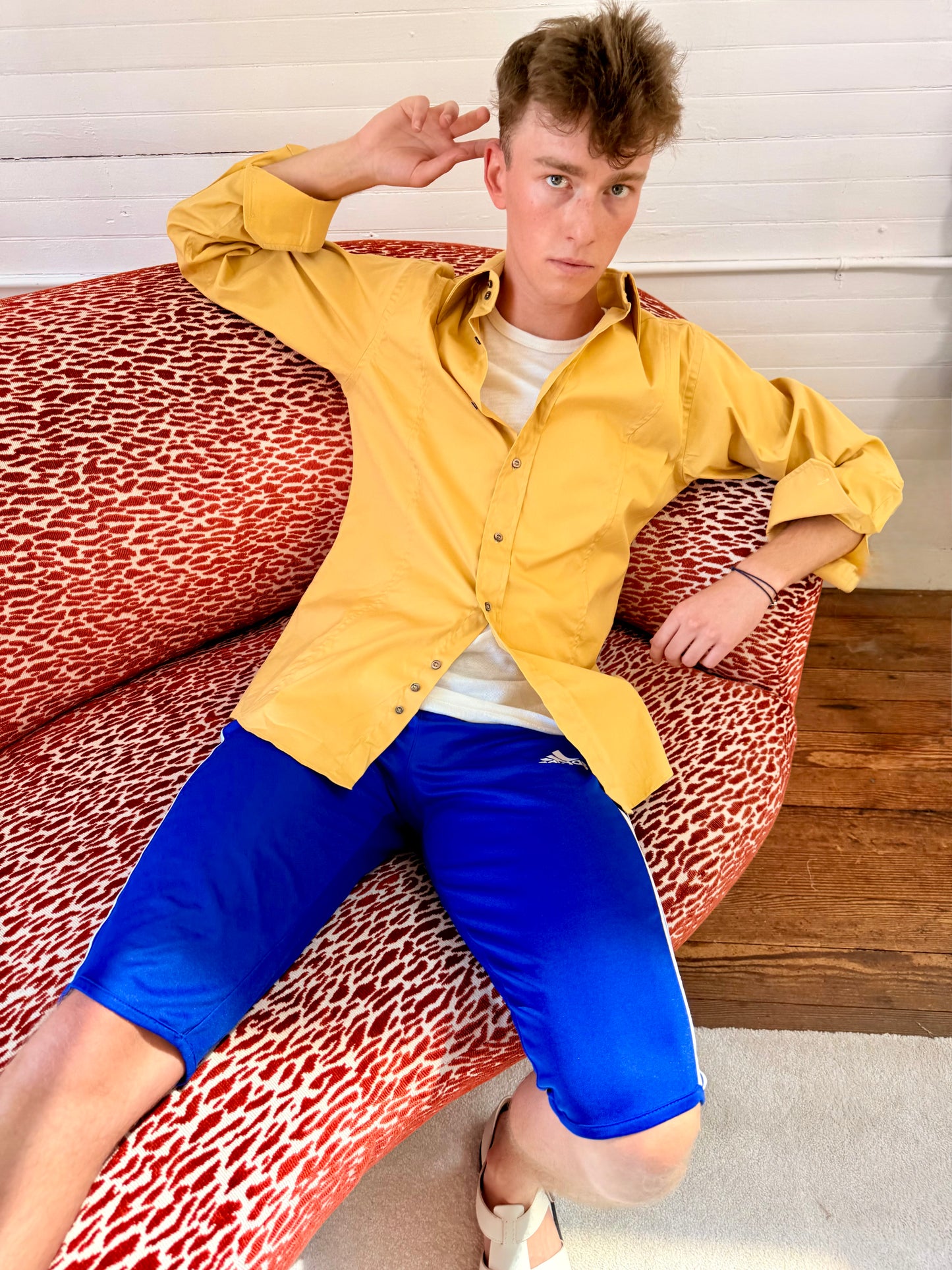 Vintage Gucci Mustard Yellow Shirt