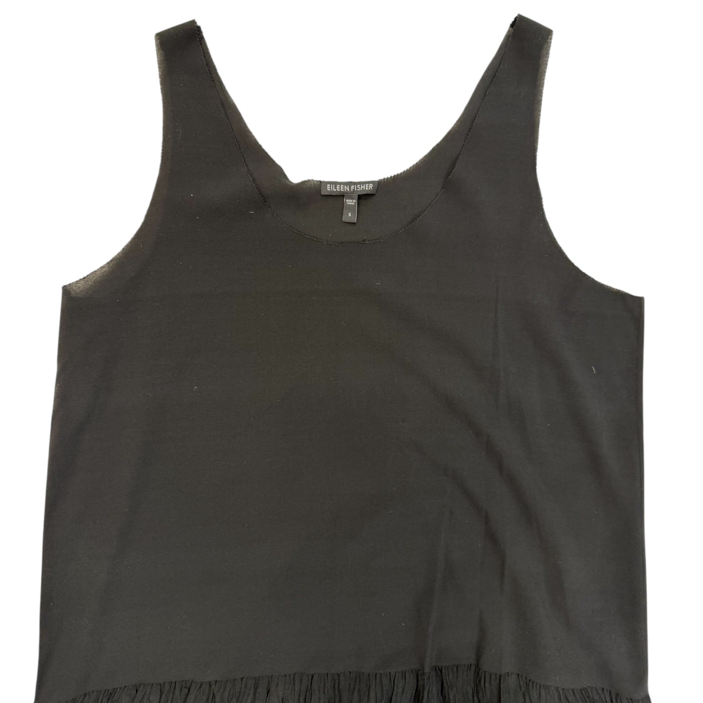 Pre-Loved Sheer Black Silk Dress