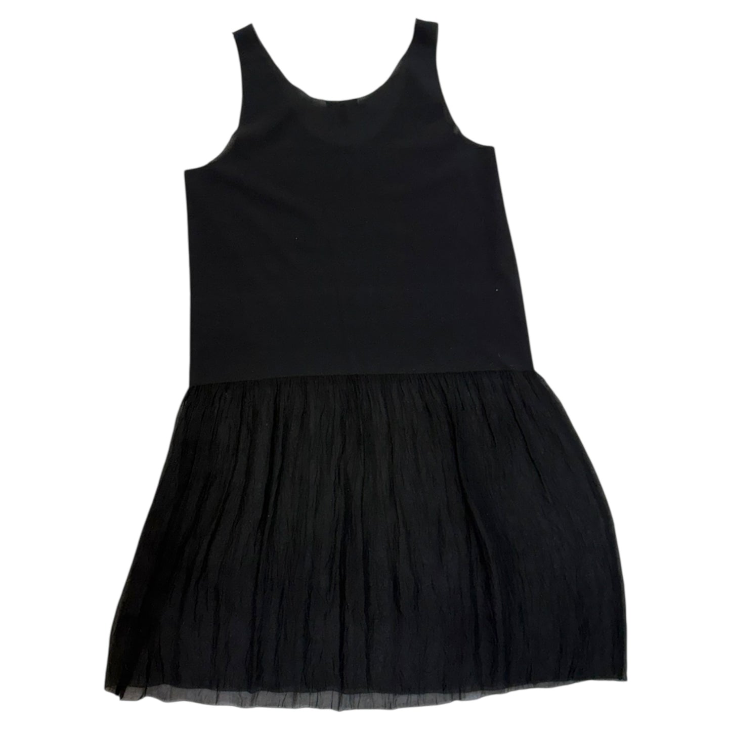 Pre-Loved Sheer Black Silk Dress