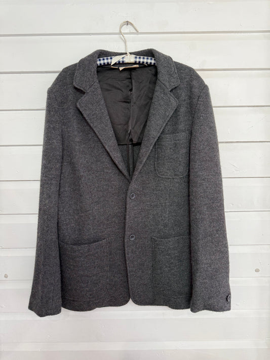 Vintage DKNY Grey Wool Blazer